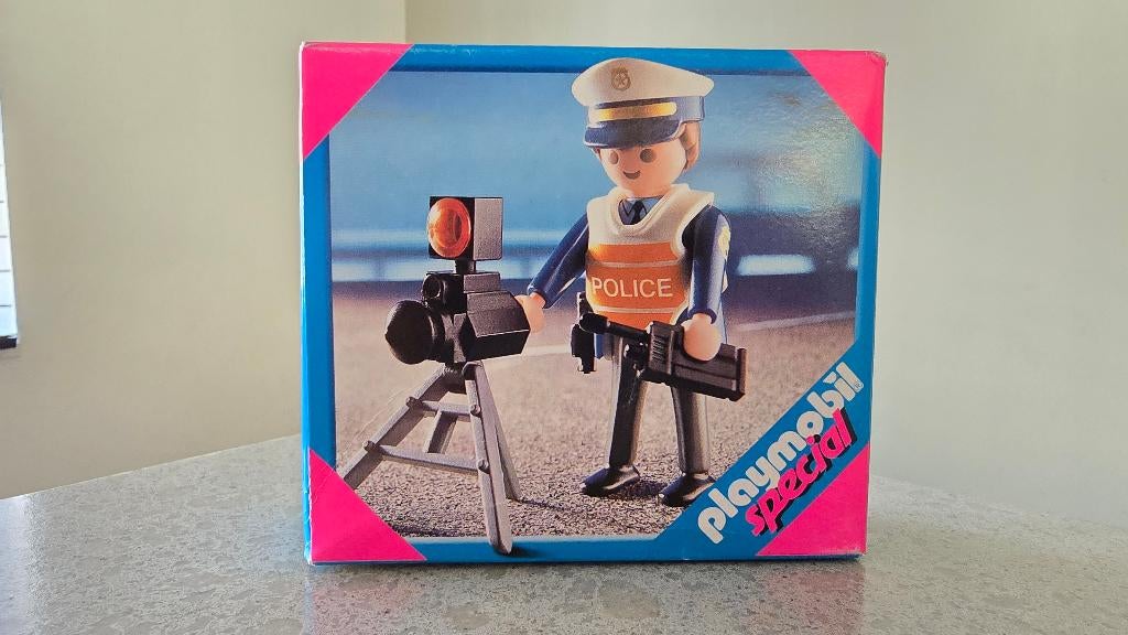 Playmobil 4900 Politie agent met flitser nieuw in doos, Ophalen of Verzenden, Nieuw, Complete set