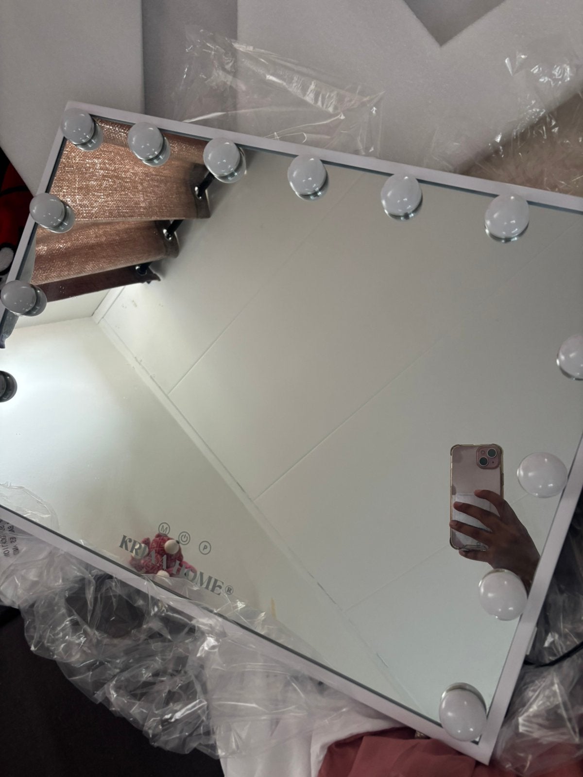 Makeup spiegel, Ophalen, Minder dan 50 cm, Zo goed als nieuw, Minder dan 100 cm