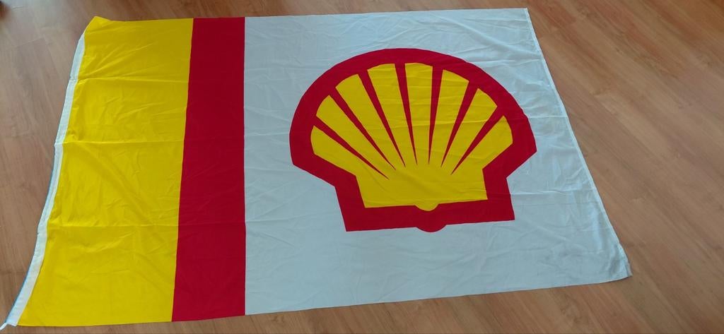 SHELL vlag 98 x 145 cm scheepvaartvlag, Ophalen of Verzenden