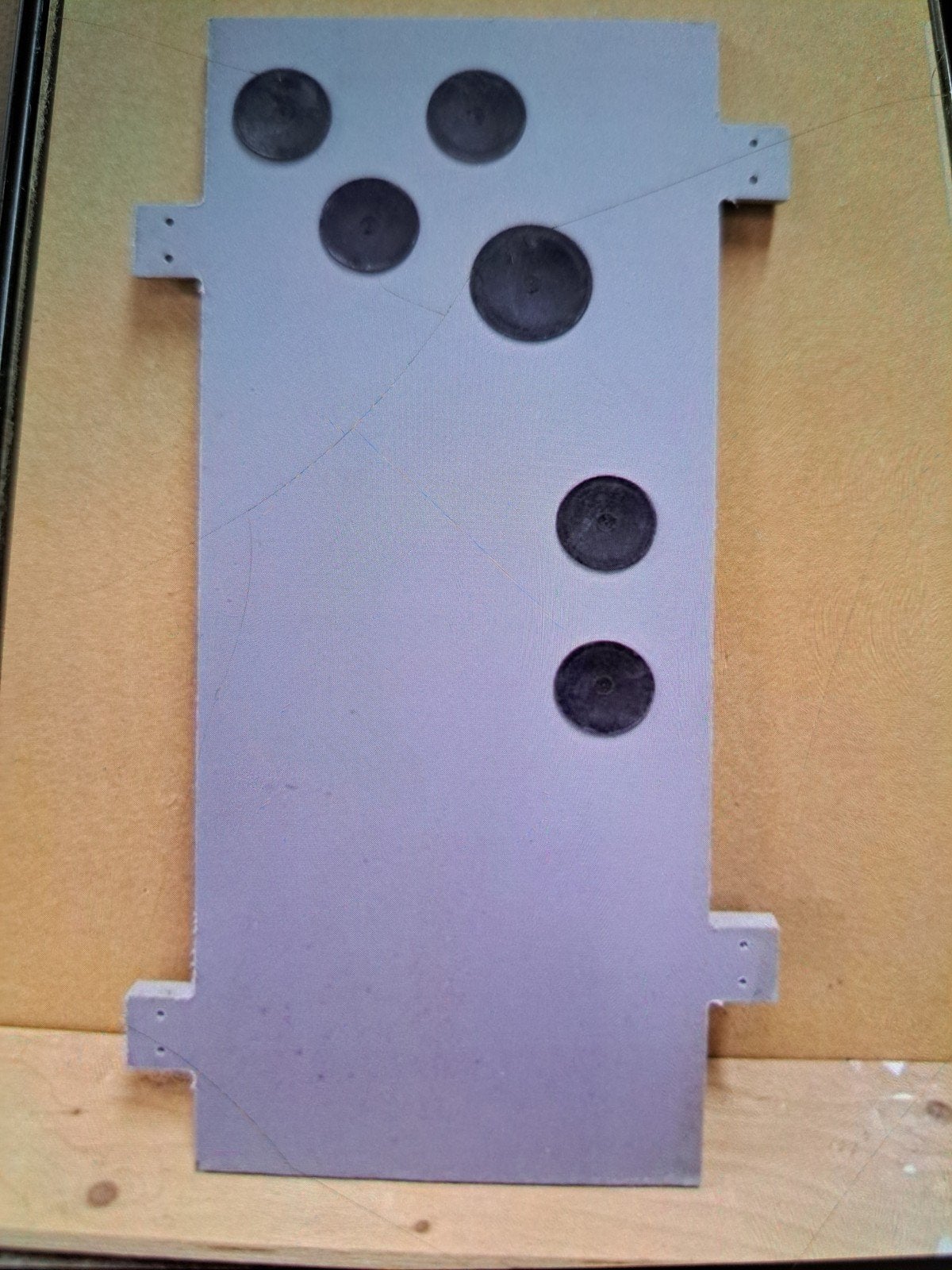 Meterkastplaat 78,5x33cm - Stevige montageplaat, Doe-het-zelf en Verbouw, Ophalen of Verzenden