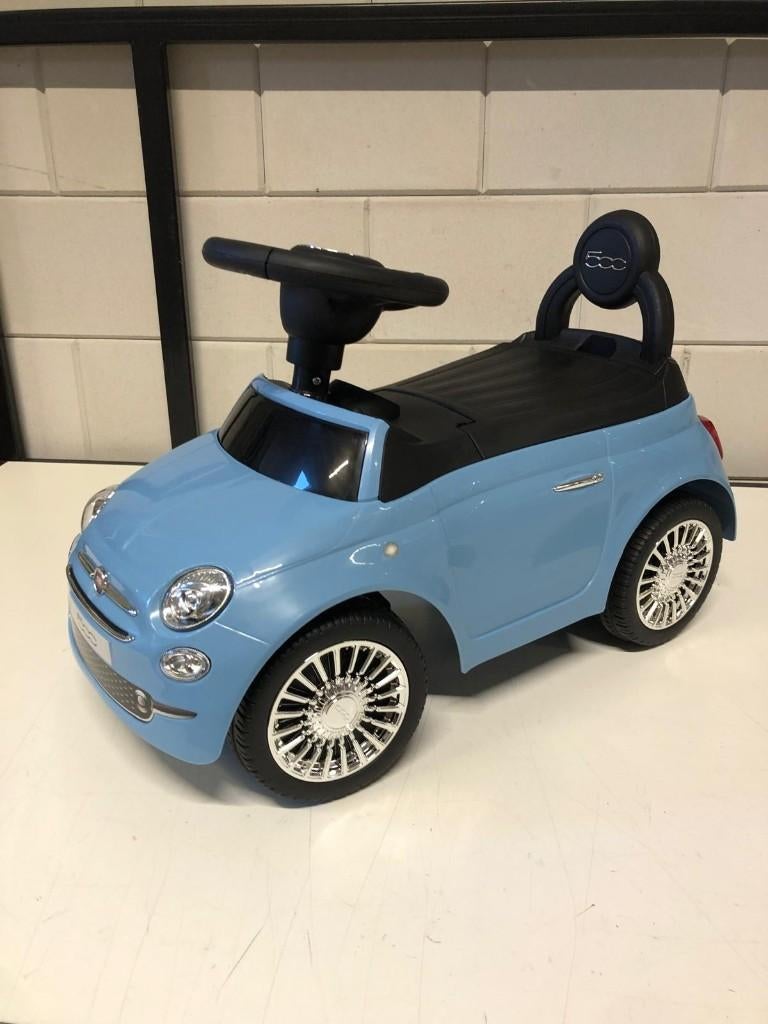 Bandits & Angels loopauto Fiat 500 blauw vanaf 1 jaar, Ophalen of Verzenden, Nieuw, Loopfiets