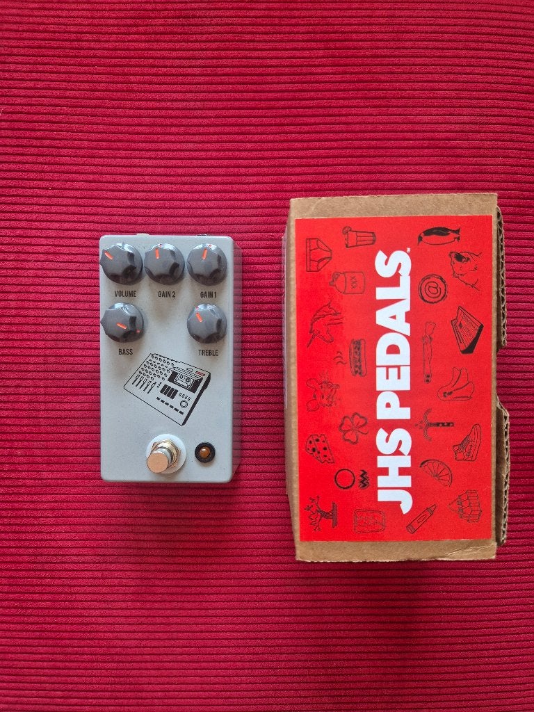 JHS 424 Gain Stage Gitaar Pedaal, Ophalen of Verzenden, Zo goed als nieuw, Distortion, Overdrive of Fuzz