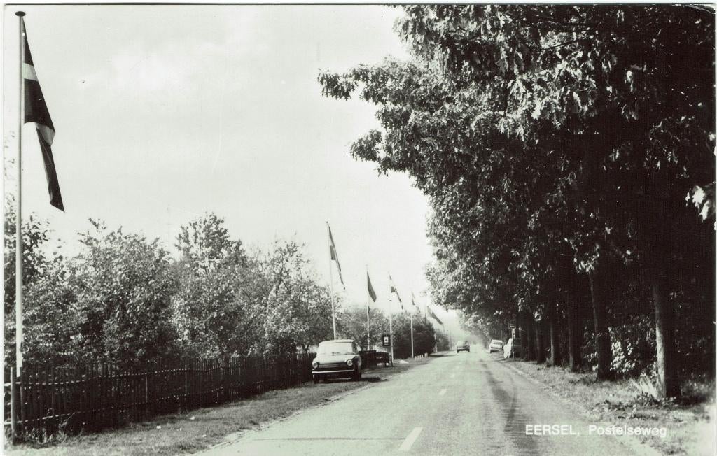 Eersel – Postelseweg. Gelopen IJmuiden 1978., Ophalen of Verzenden, 1960 tot 1980, Gelopen, Noord-Brabant