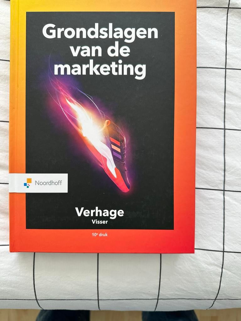 Grondslagen van de marketing 10e druk - Zo goed als nieuw, Boeken, Ophalen of Verzenden, Gamma, Zo goed als nieuw, HBO