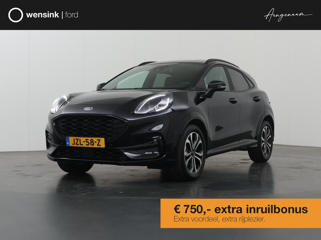 Ford Puma 1.0 EcoBoost Hybrid ST-Line X | Winterpakket | Cru, Auto's, Ford, Bedrijf, Te koop, Puma, ABS, Achteruitrijcamera, Adaptive Cruise Control