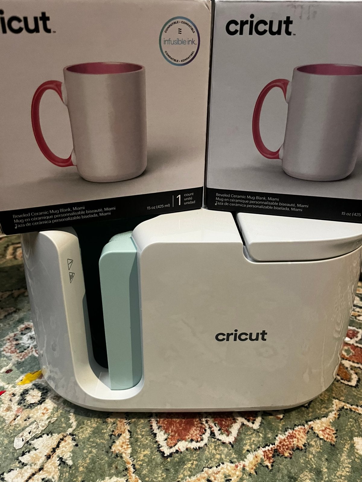 Cricut mug press, Verzenden, Zo goed als nieuw