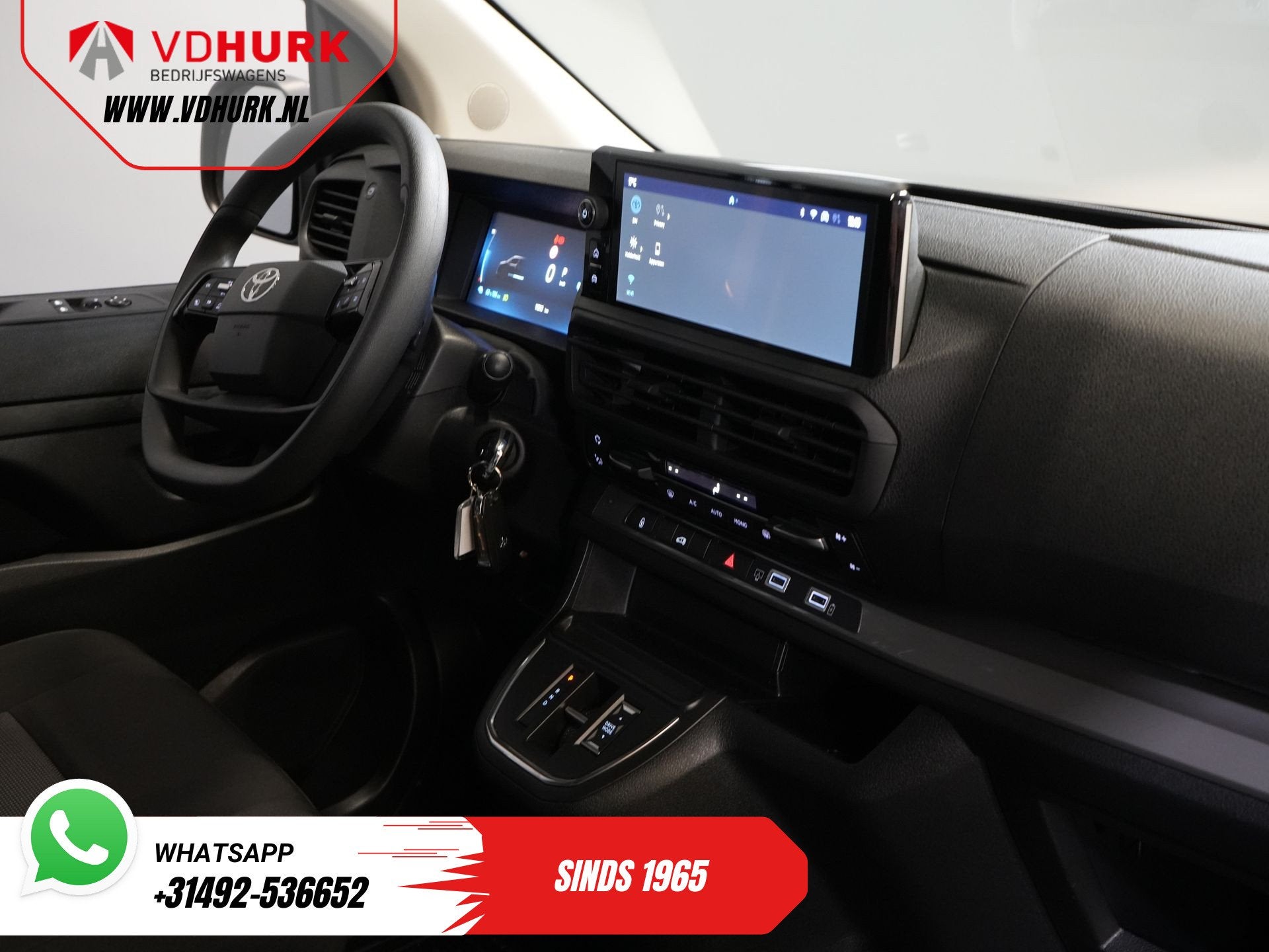 Toyota PROACE Electric Worker 75 kWh 350 km WLTP Snellader/, Wit, Origineel Nederlands, 420 min, 75 kWh