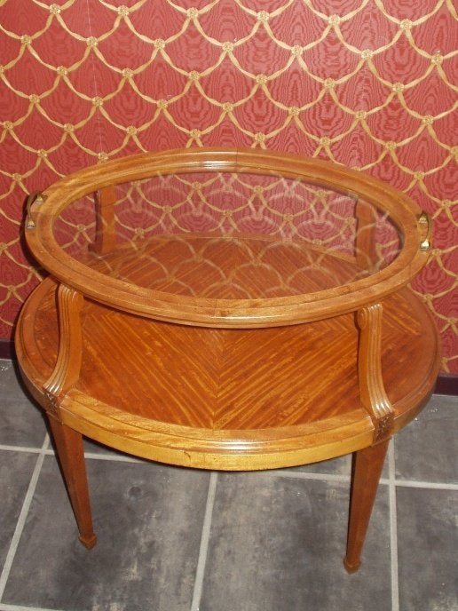 Kwaliteit thee tafel fruit hout 1900, Antiek en Kunst, Antiek | Meubels | Tafels, Ophalen
