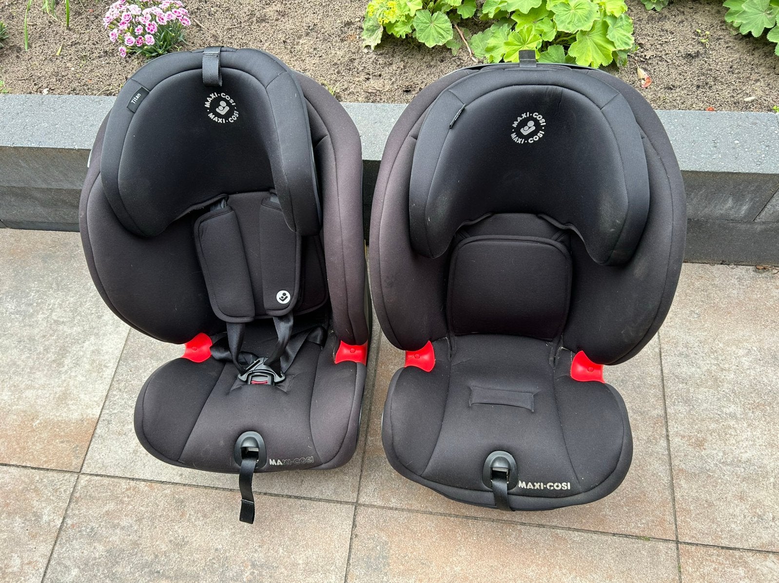 2x kinderstoel Maxi Cosi Titan isofix, ook per stuk te koop!, Kinderen en Baby's, Autostoeltjes, Ophalen, Zo goed als nieuw, 9 t/m 36 kg