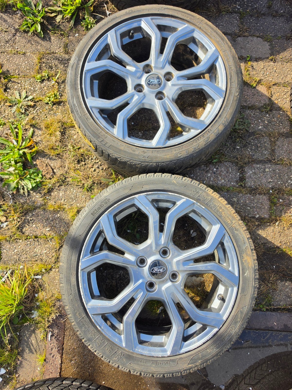 Ford Fiesta MK8 ST Line winterset 17 inch, Auto-onderdelen, Gebruikt, Banden en Velgen, 17 inch, Personenwagen