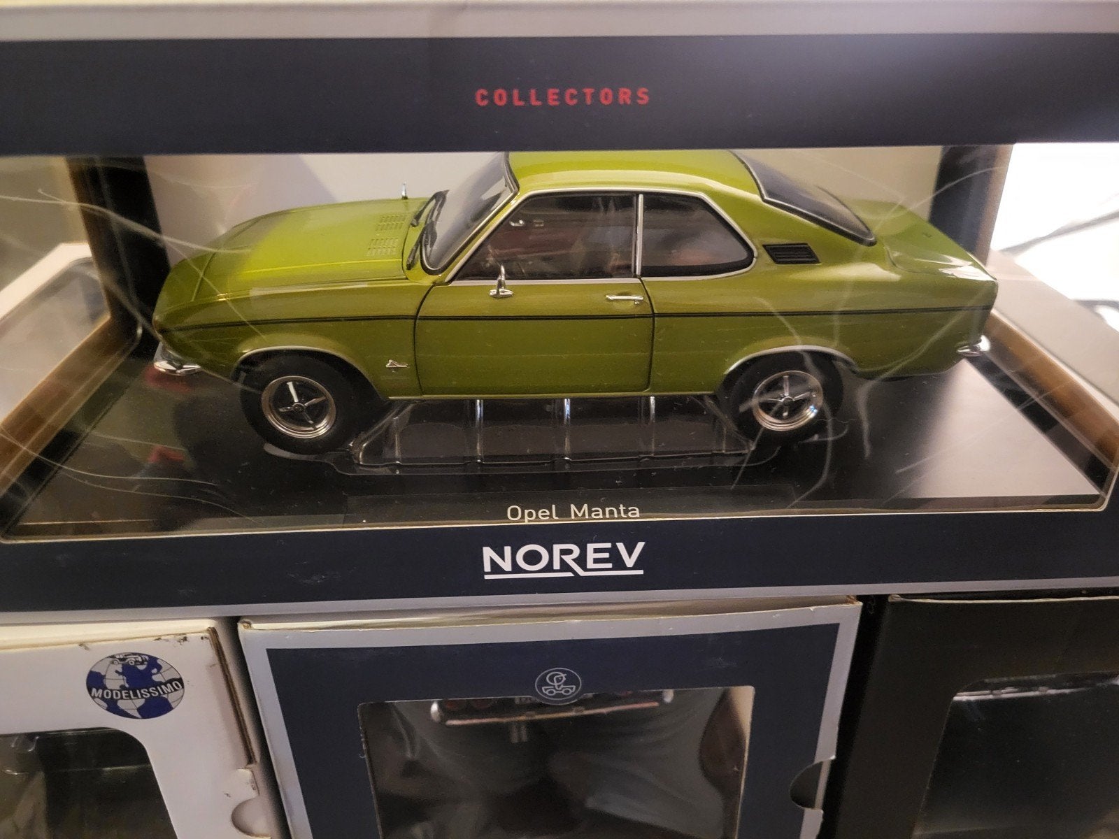 6x Opel Manta A 1:18 Norev (nieuw en verzegeld in OVP) MINT, Hobby en Vrije tijd, Ophalen, Nieuw, Norev