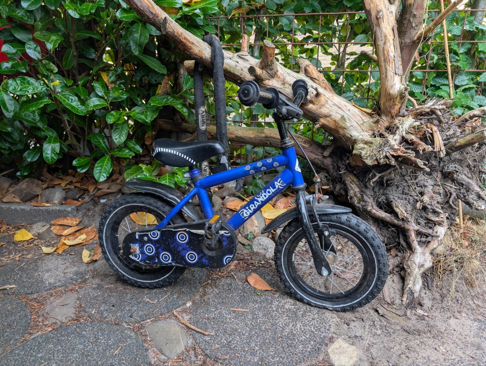 Kinderfietsje 12 inch - Voorband lek, Ophalen, Gebruikt, Minder dan 16 inch