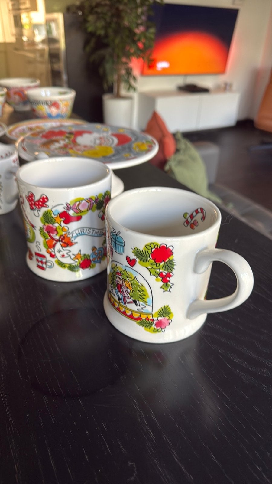 Blond Amsterdam kerst items, Huis en Inrichting, Ophalen, Gebruikt, Keramiek, Mok