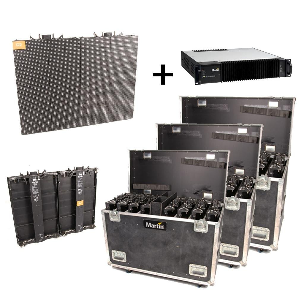 SALE! Martin EC 10 outdoor LED package 16,59m2 + Martin P3, Ophalen of Verzenden, Gebruikt