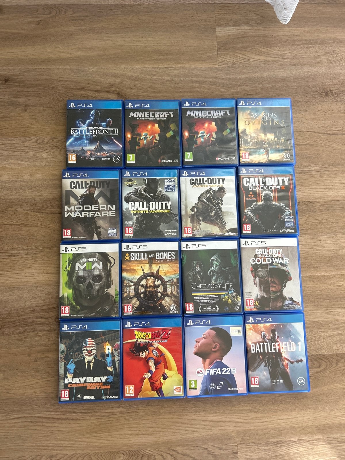 Grote collectie PS4 en PS5 games - Diverse genres, Gebruikt, Vanaf 18 jaar, Overige genres, Eén computer