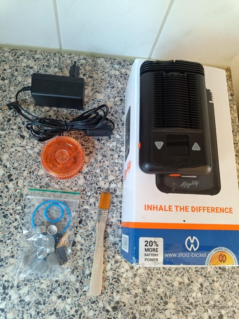 Mighty Vaporizer Storz & Bickel – Nieuwstaat, Ophalen of Verzenden, Zo goed als nieuw, Overige typen