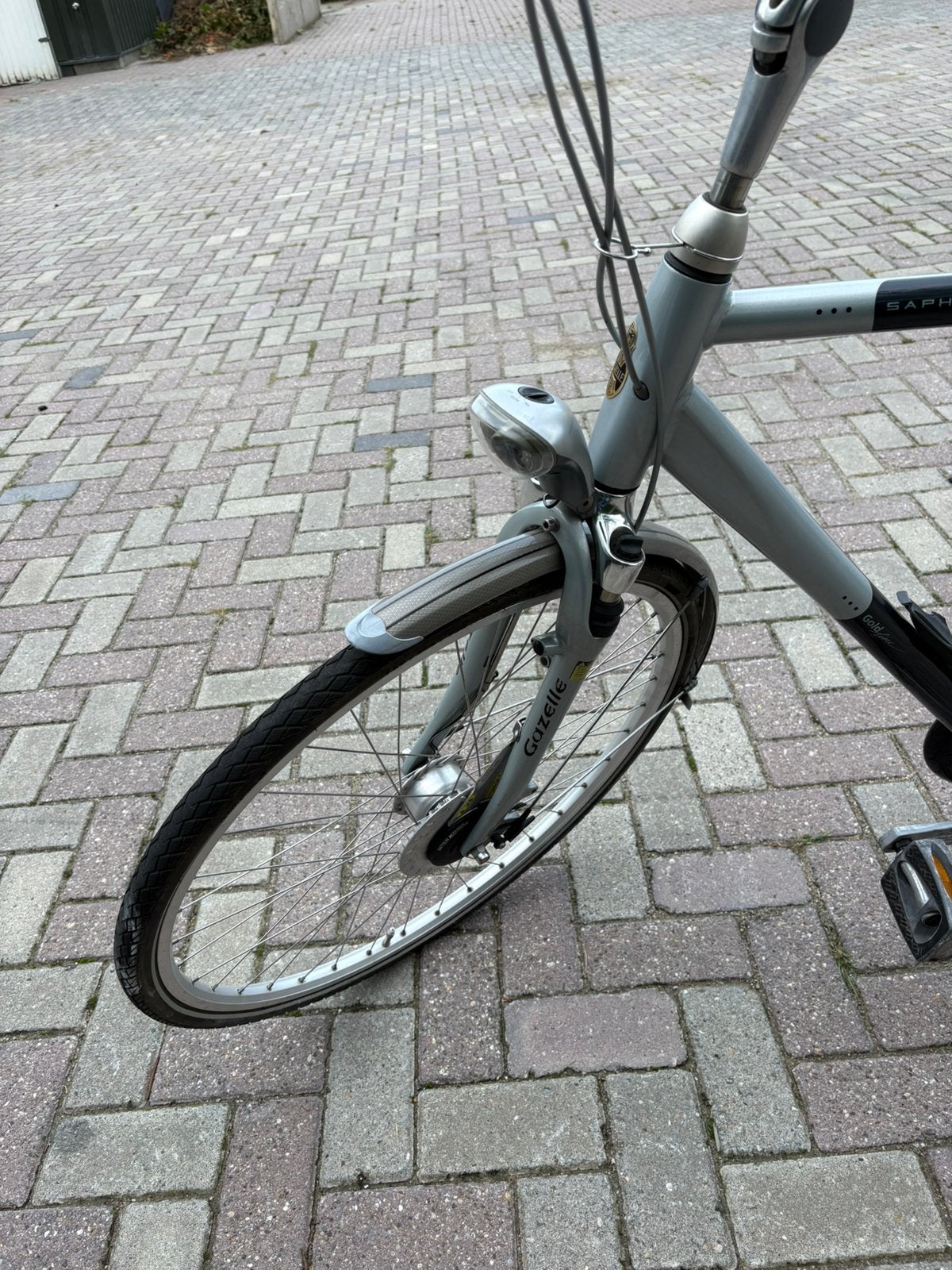 Gazelle saphir 7 versn, Ophalen, Zo goed als nieuw, 61 tot 65 cm, Gazelle