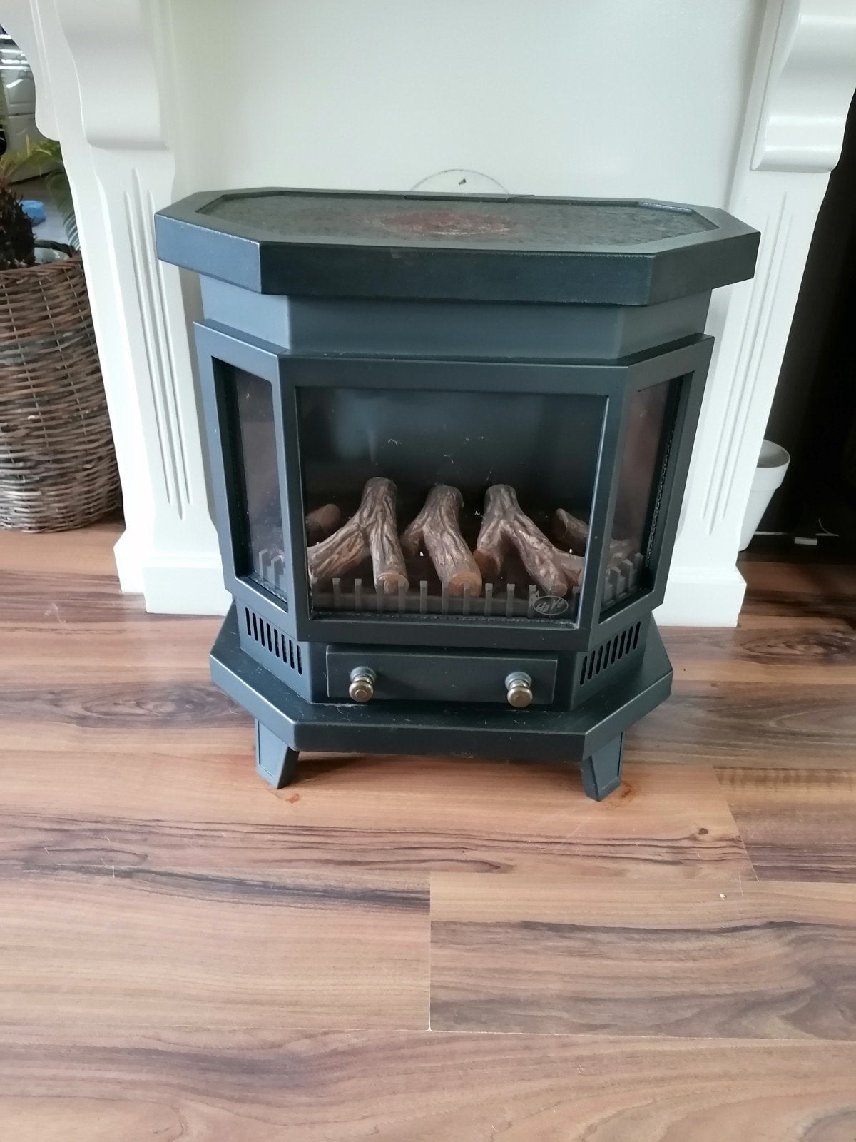 Gas, haard, kachel, Ophalen, Gebruikt, Vrijstaande haard, Houthaard