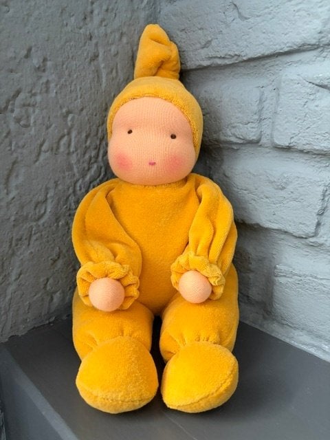 Zonnekind Knuffelpop 20 / 30cm / Antroposofische pop, Verzenden, Nieuw, Overige typen