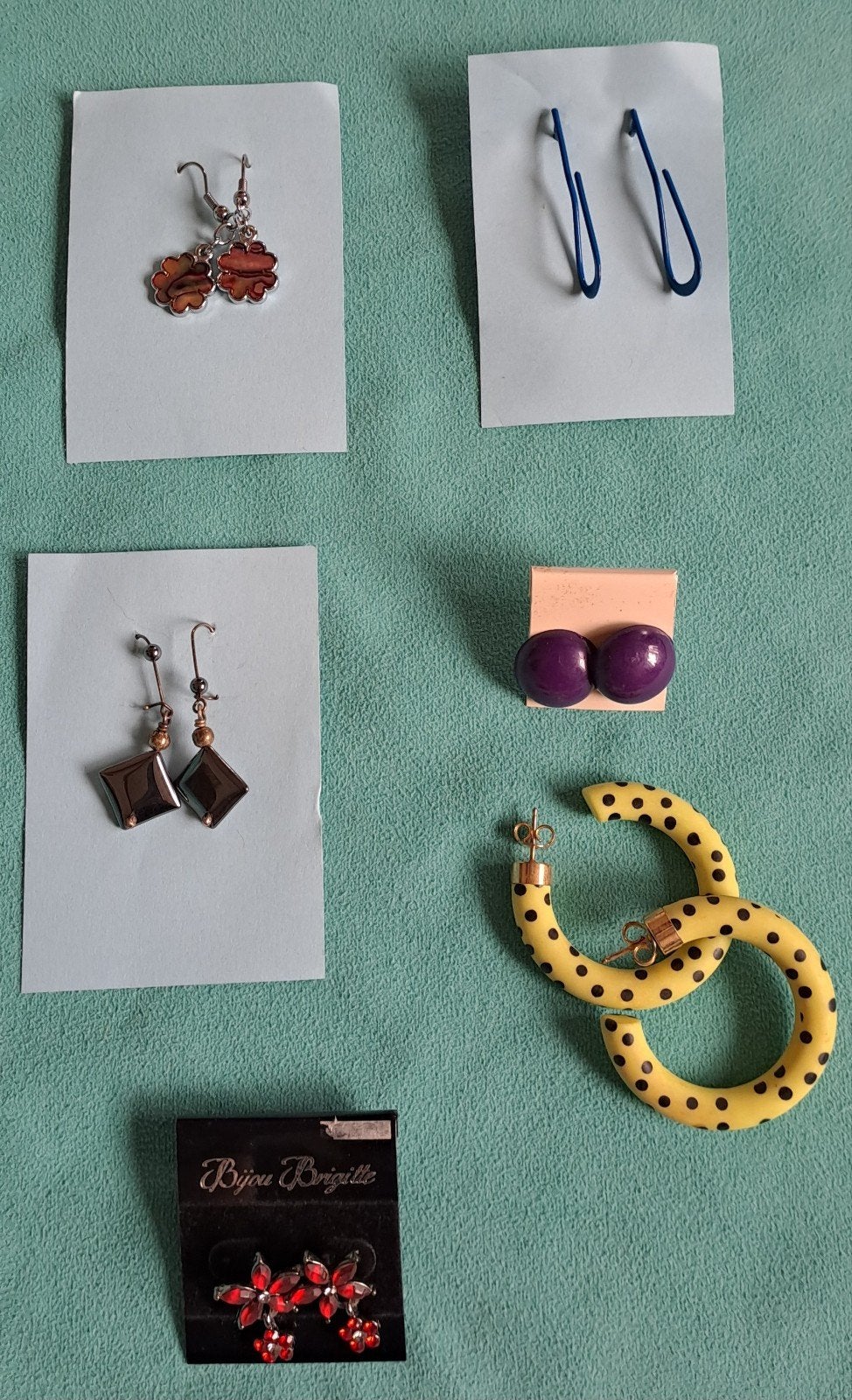 6 setjes oorbellen, perfect voor toneelvereniging, Ophalen of Verzenden, Nieuw, Overige kleuren, Overige materialen