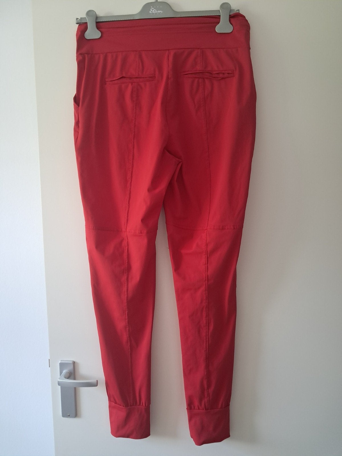 Travel stof broek tm kleine 44, Zwart, Maat 42/44 (L), Ophalen of Verzenden, Zo goed als nieuw