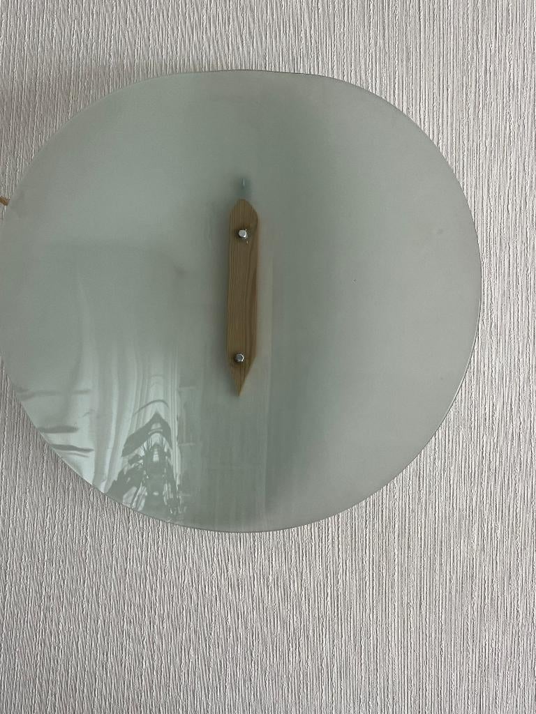 gebogen ronde glasplaat 60 cm  6mm dik, Ophalen, Gebruikt, 60 cm, Decoratieobject