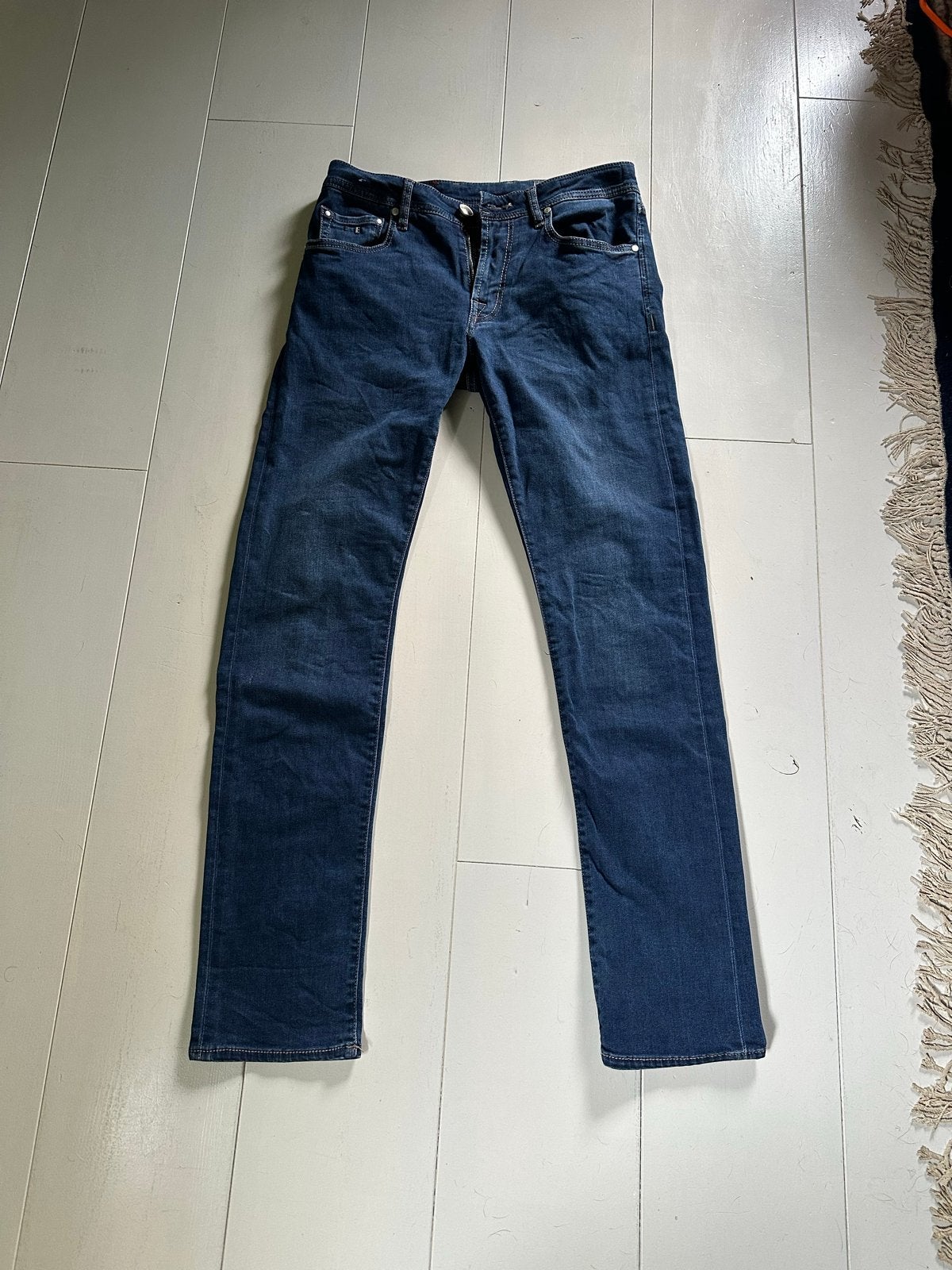 Tramarossa Jeans Maat 30 Type Michelangelo Donkere Wassing, Ophalen of Verzenden, Zo goed als nieuw, Blauw, W32 (confectie 46) of kleiner