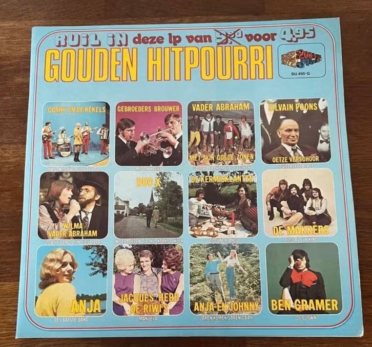 15. LP Gouden Hitpourri, Ophalen of Verzenden, Zo goed als nieuw, 12 inch