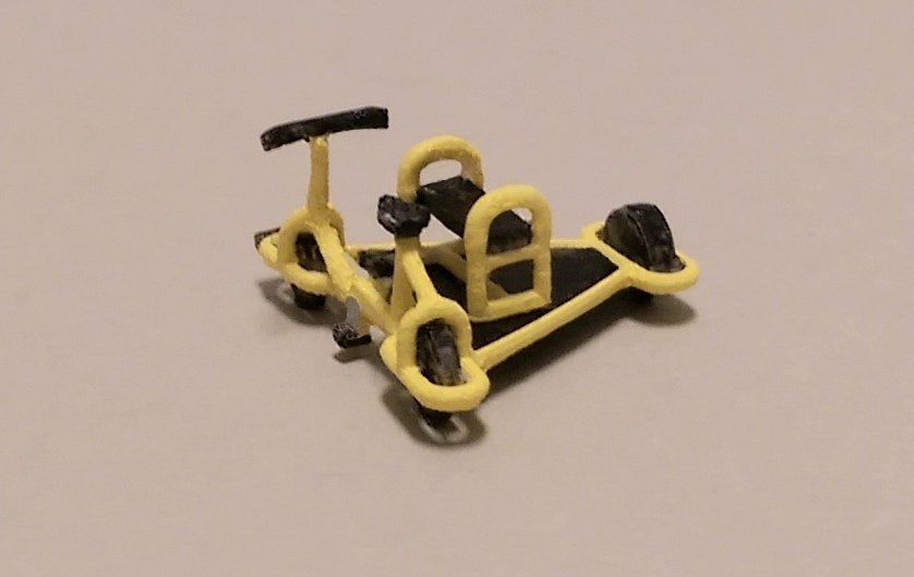 3D Geprinte RailBike / Spoorfiets / Draisine in H0 (27), Overige merken, Verzenden, Gelijkstroom of Wisselstroom, Brug, Tunnel of Gebouw