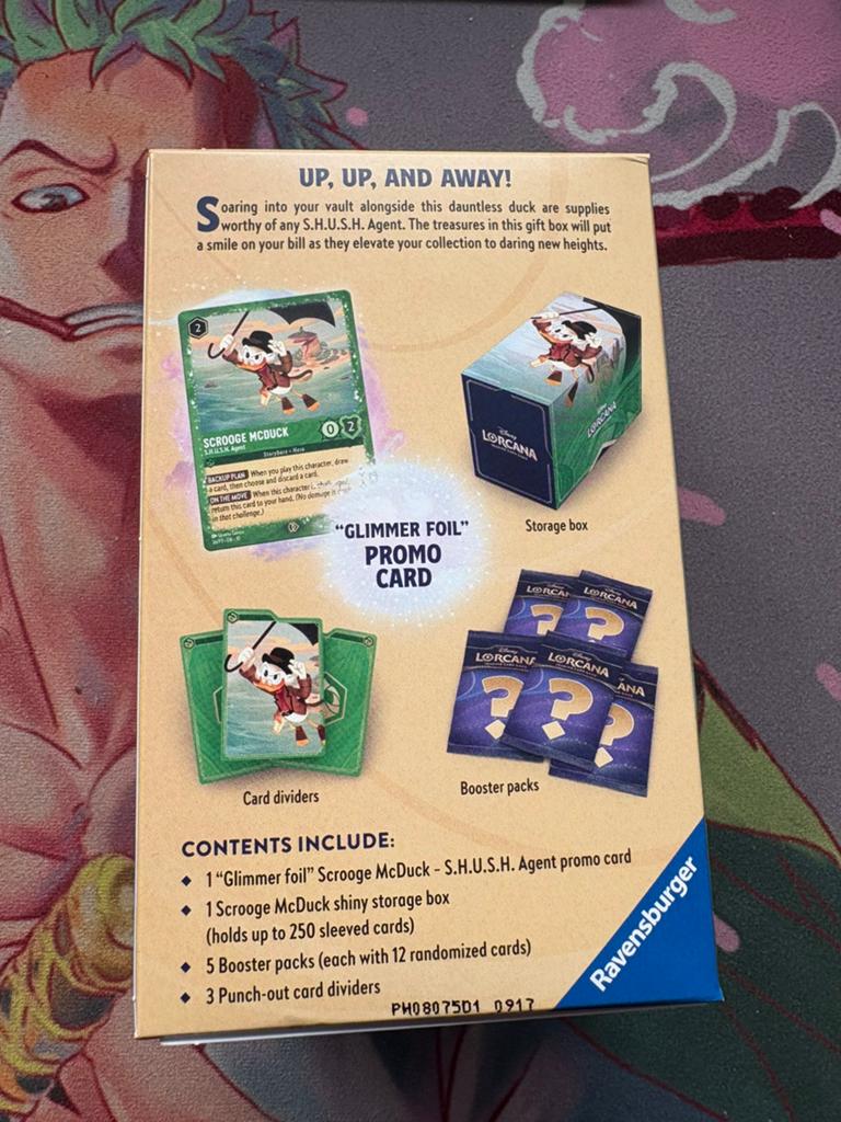 Disney - Lorcana - Scrooge McDuck Gift Box, Ophalen of Verzenden, Nieuw, Foil