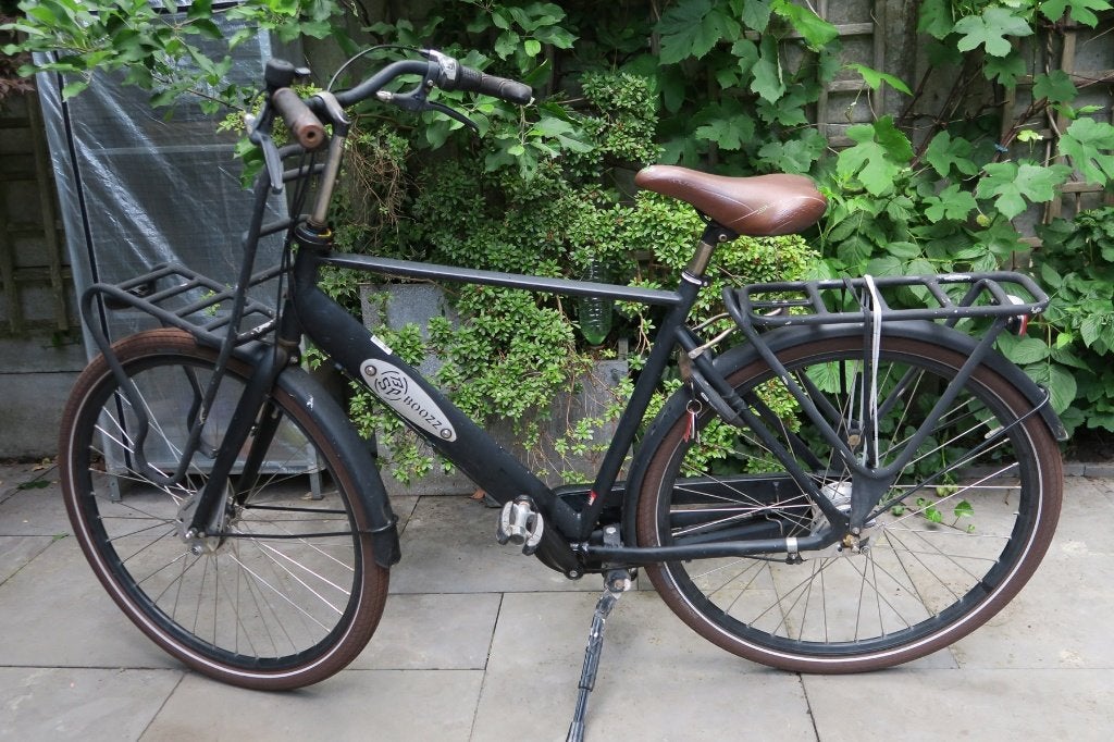 BSP Boozz Heren fiets Transportfiets 7 versn, Gebruikt, Versnellingen, 53 tot 57 cm, Ophalen