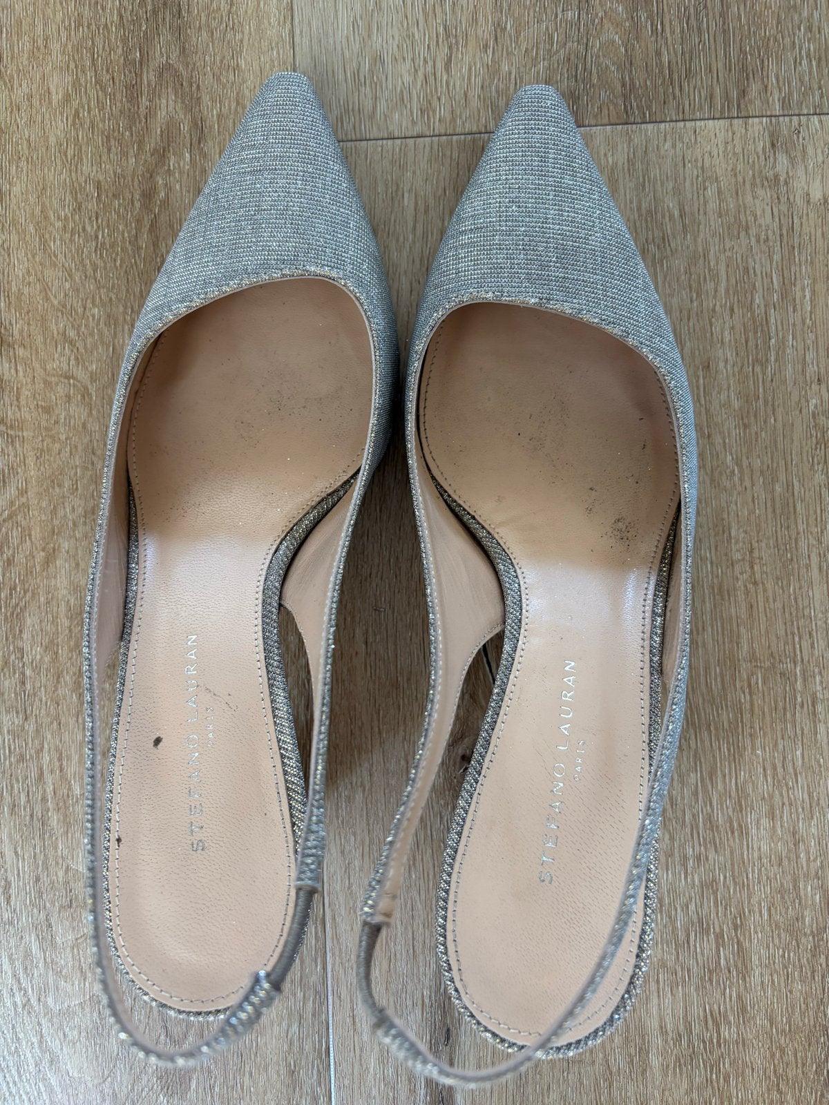 Stefano Lauran Glitter Pumps Maat 41, Ophalen of Verzenden, Zo goed als nieuw, Overige kleuren, Pumps