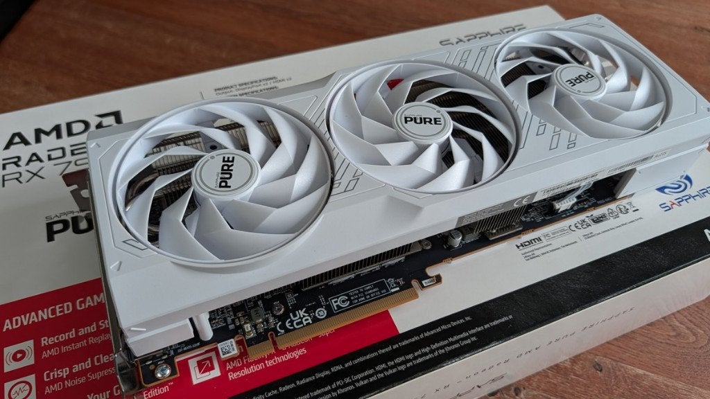 Sapphire AMD Radeon RX 7900 GRE Pure - 16 GB GDDR6, Computers en Software, Videokaarten, Ophalen of Verzenden, Zo goed als nieuw