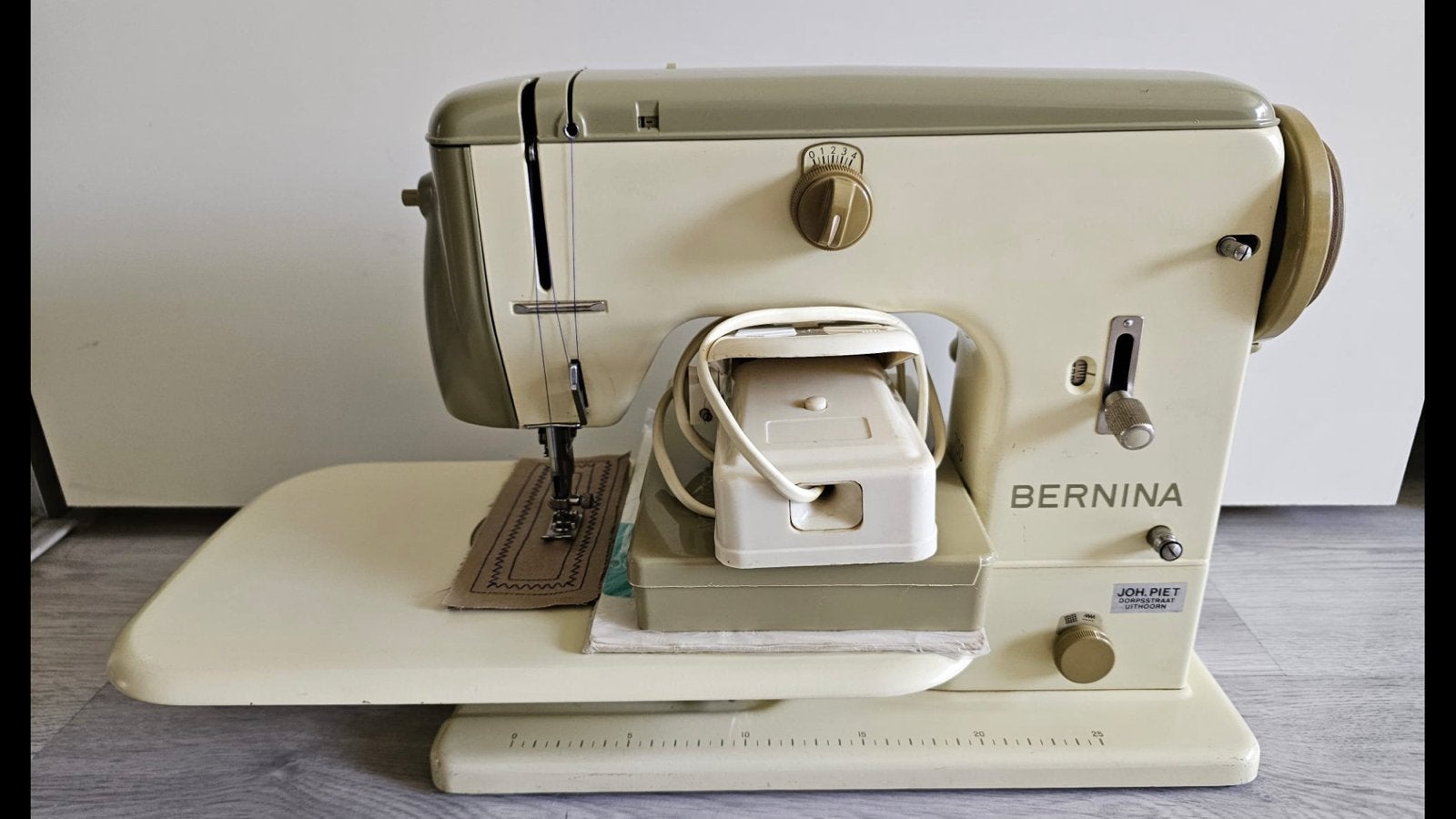 Naaimachine Bernina, Ophalen, Zo goed als nieuw, Naaimachine, Bernina
