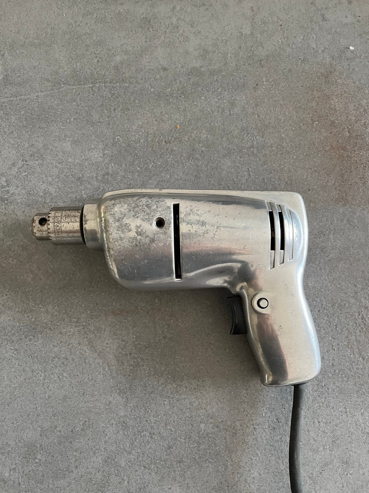 Vintage Boor-/Polijstmachine Shop-Craft 1962 - Werkt nog!, Ophalen, Gebruikt, Minder dan 400 watt, Boormachine