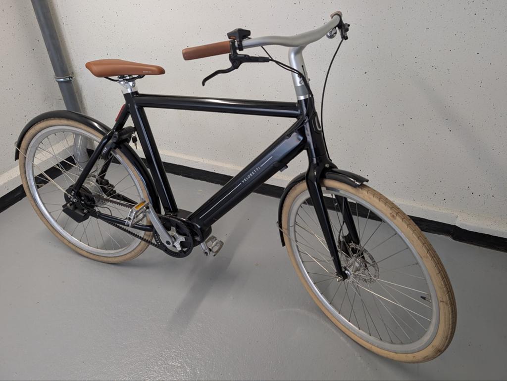 Zo goed als nieuwe Veloretti Electric Ace in de kleur Graphi, Fietsen en Brommers, Elektrische fietsen, Zo goed als nieuw, Veloretti