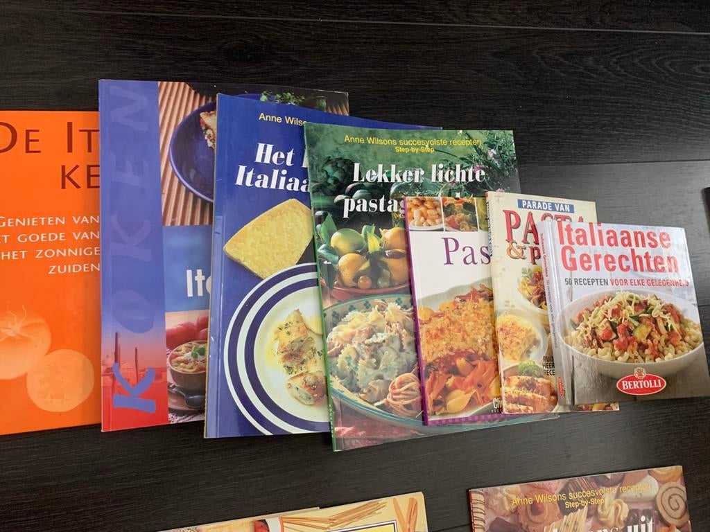 Italiaanse kookboeken set, Boeken, Ophalen of Verzenden, Zo goed als nieuw, Italië