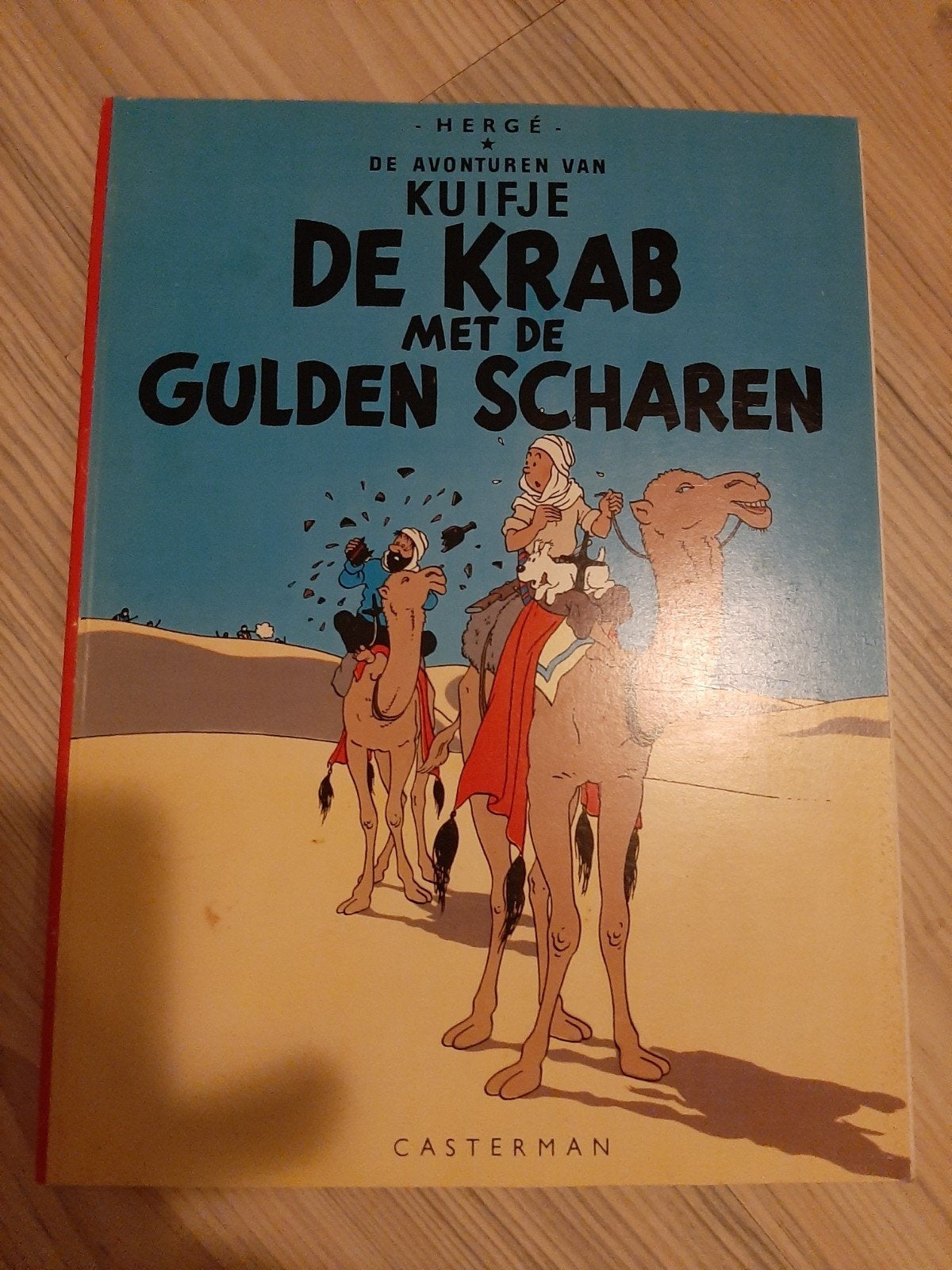 Kuifje: De Krab met de Gulden Scharen - Klassiek stripboek, Eén stripboek, Ophalen of Verzenden, Gelezen, Hergé