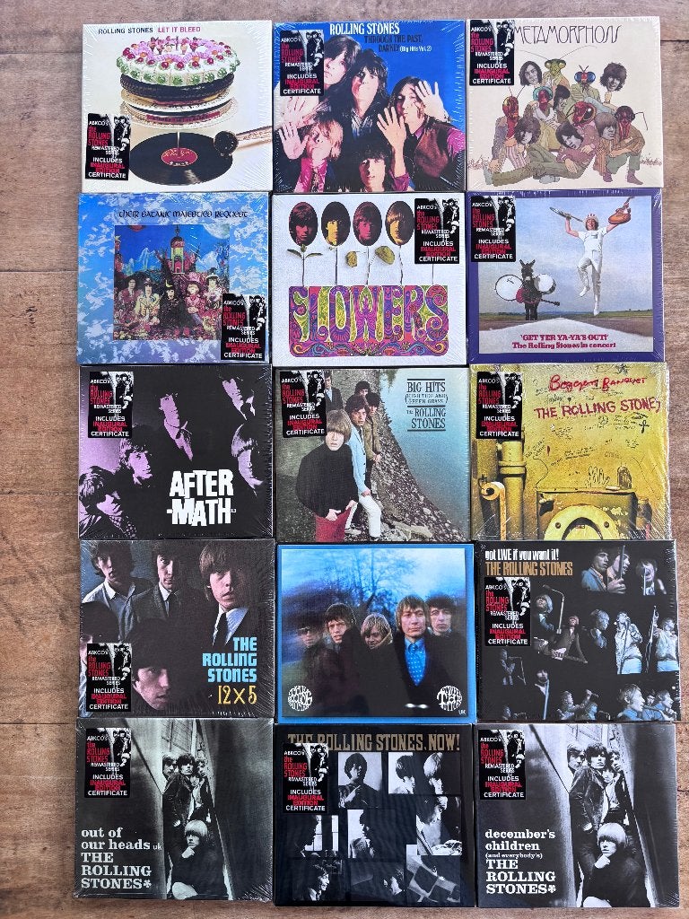 Unieke verzameling Rolling Stones albums nieuwstaat SACD, Remastered, Boxset, Pop, Ophalen of Verzenden