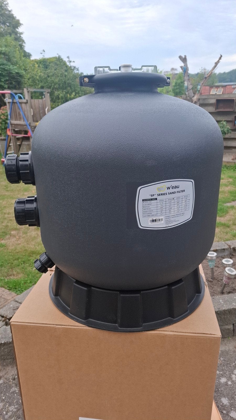W'eau Zandfilter voor zwembad    het betreft een sp300  12m3, Tuin en Terras, Ophalen, Nieuw, Filter