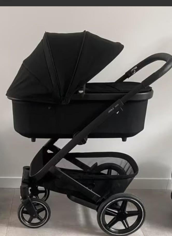 Joolz geo 3 brilliant black kinderwagen, Ophalen, Zo goed als nieuw, Overige merken, Verstelbare duwstang