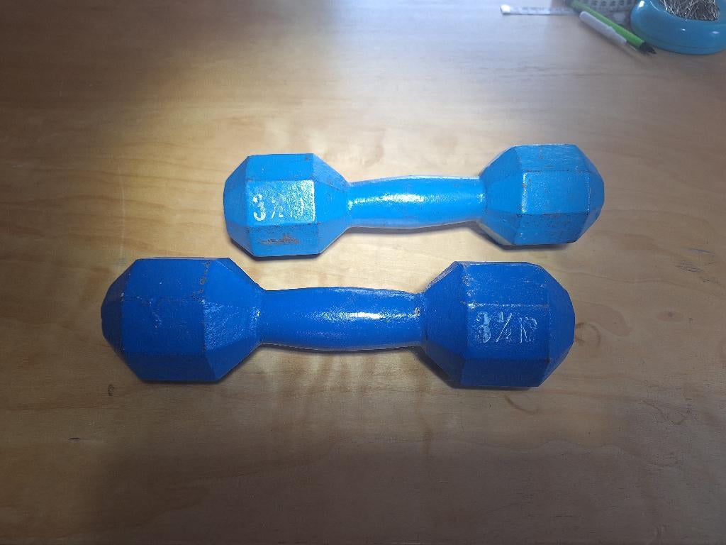 dumbbels, Sport en Fitness, Ophalen, Gebruikt, Armen, Dumbbell