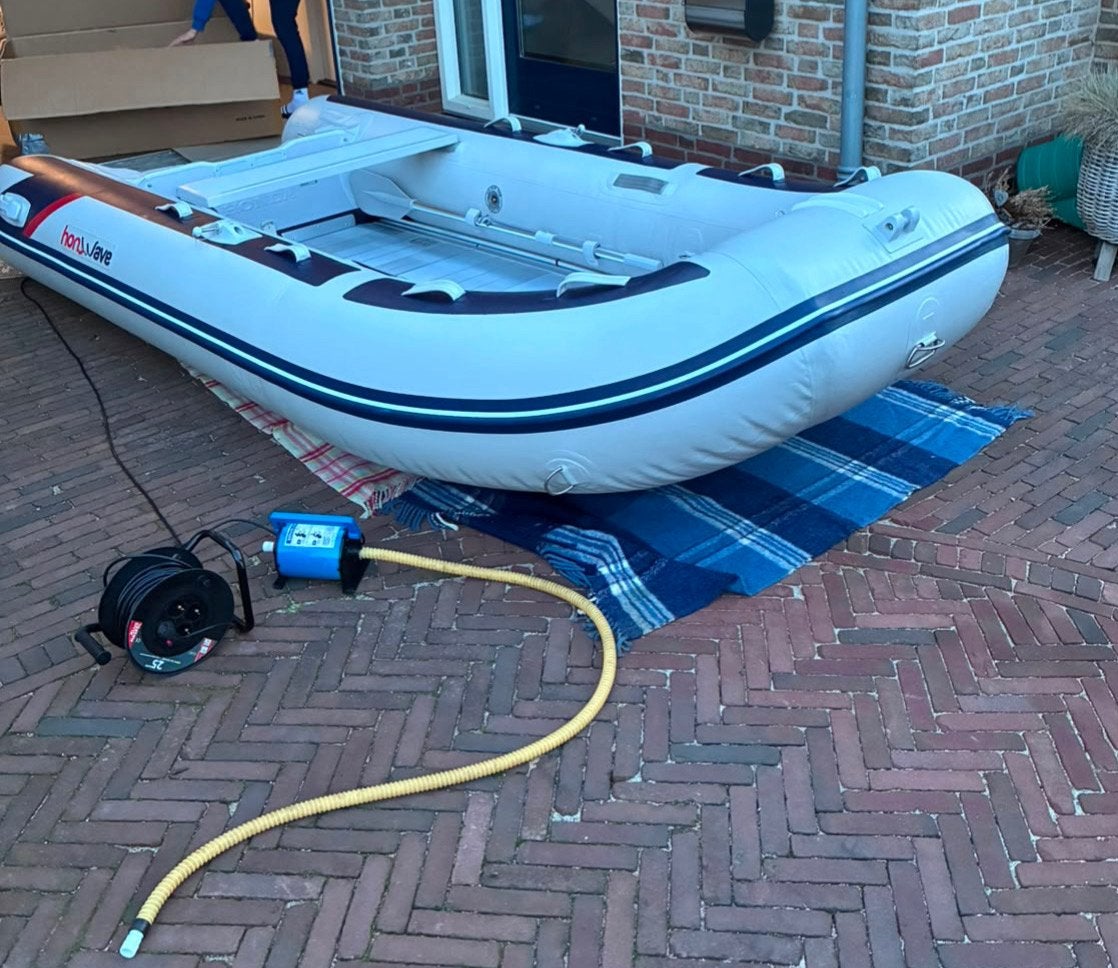 Honwave T35 rubberboot zo goed als nieuw, Watersport en Boten, Ophalen, Zo goed als nieuw, Motorboot