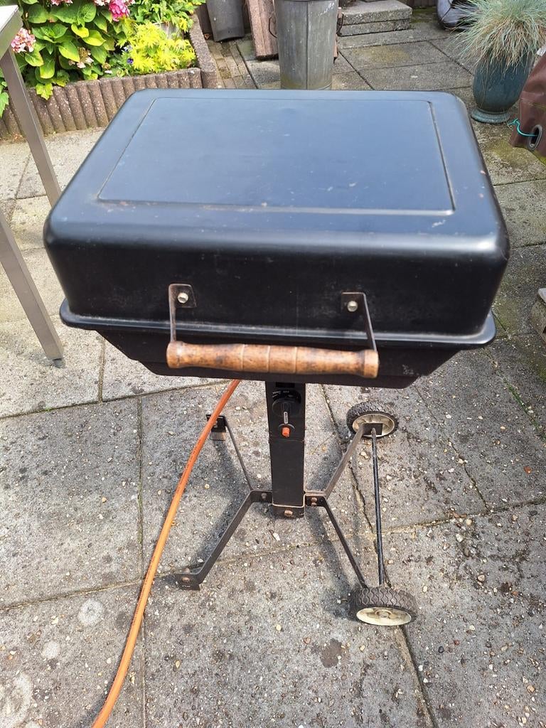 Barbecue op gas, gietijzer,, Ophalen
