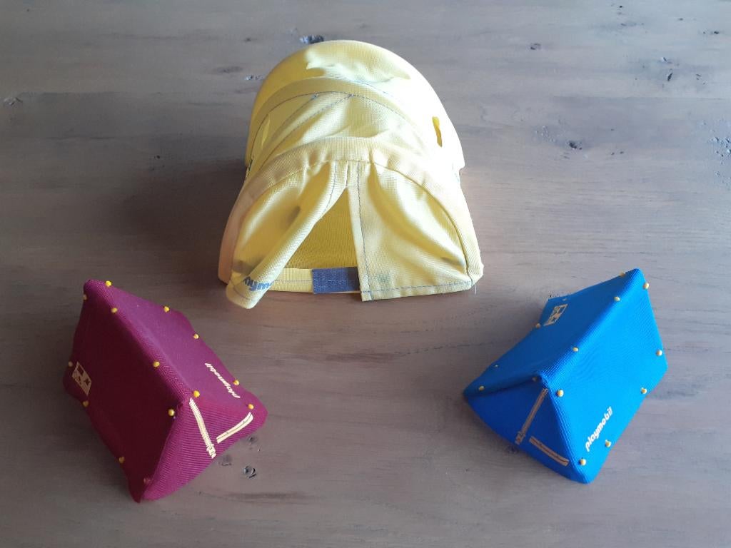 Playmobil uitbreiding camping tenten, Kinderen en Baby's, Speelgoed | Playmobil, Ophalen, Zo goed als nieuw, Los playmobil