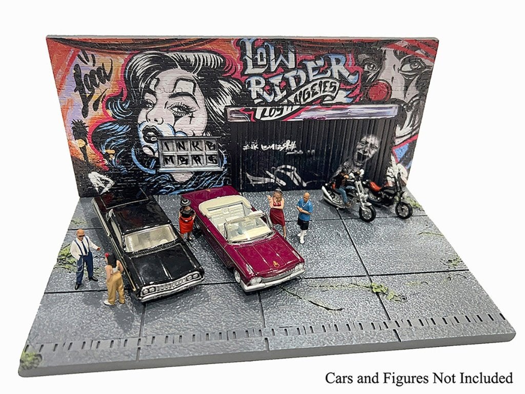 Mini GT 1:64 Art La Lowrider - Diorama Street 2024, -, Nieuw, Ophalen of Verzenden, -