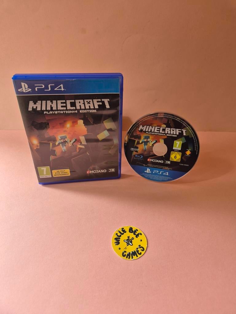 Minecraft, Spelcomputers en Games, Games | Sony PlayStation 4, Zo goed als nieuw, 3 spelers of meer, Vanaf 3 jaar, Verzenden