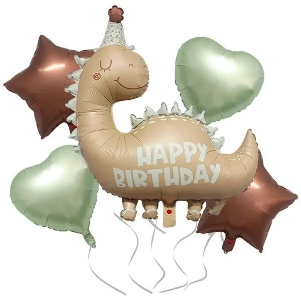 Jungle decoratie set Happy Birthday, Versiering, Verjaardag, Nieuw, Ophalen of Verzenden