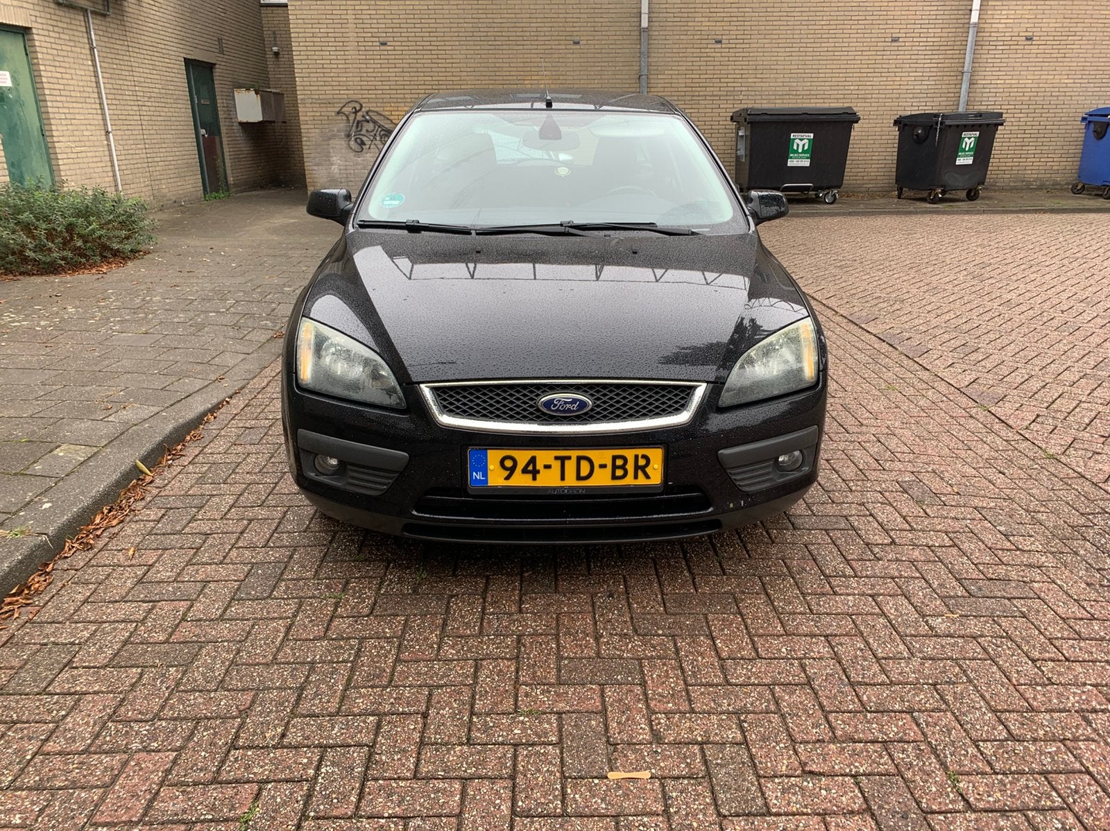 Ford Focus 1.6 74KW Wagon 2006 Zwart, Auto's, 1596 cc, 15 km/l, Centrale vergrendeling, 4 cilinders