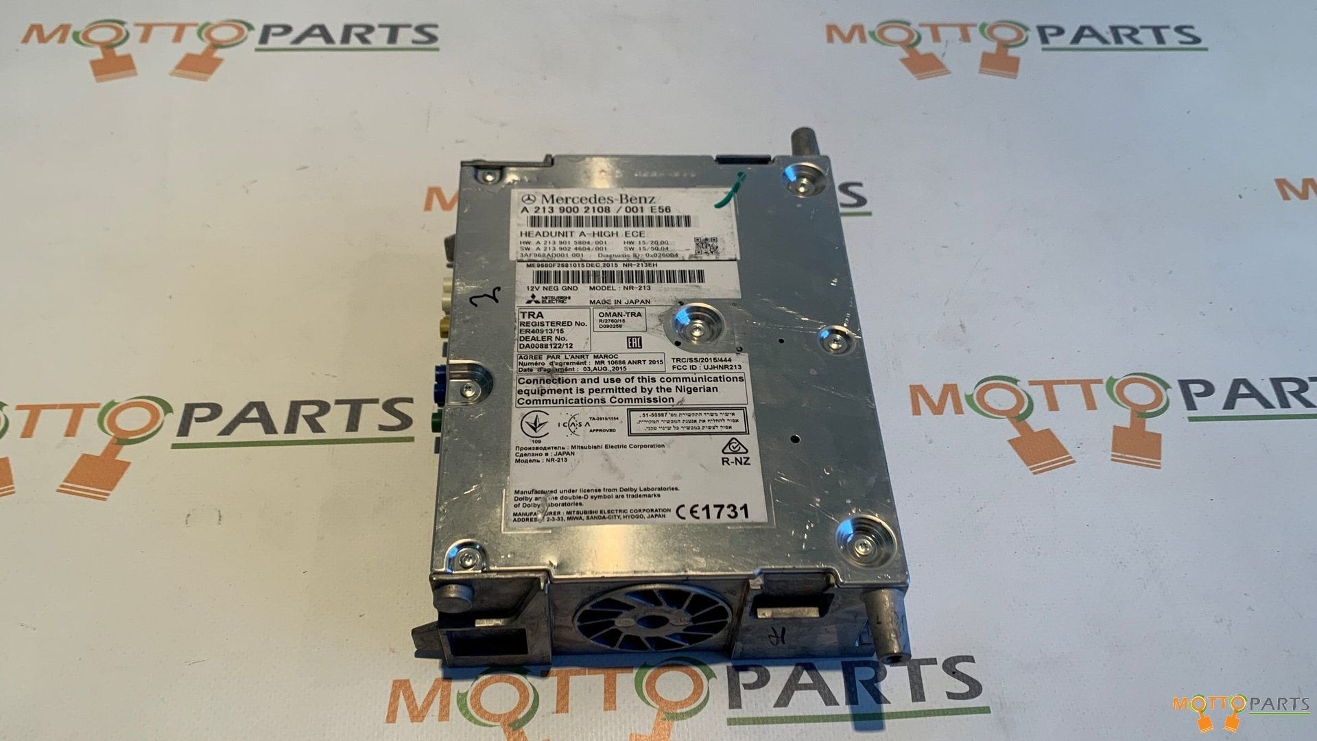 Mercedes-Benz Audio Head Unit E Klasse W213 W238 A2139002108, Ophalen of Verzenden, -, -, -